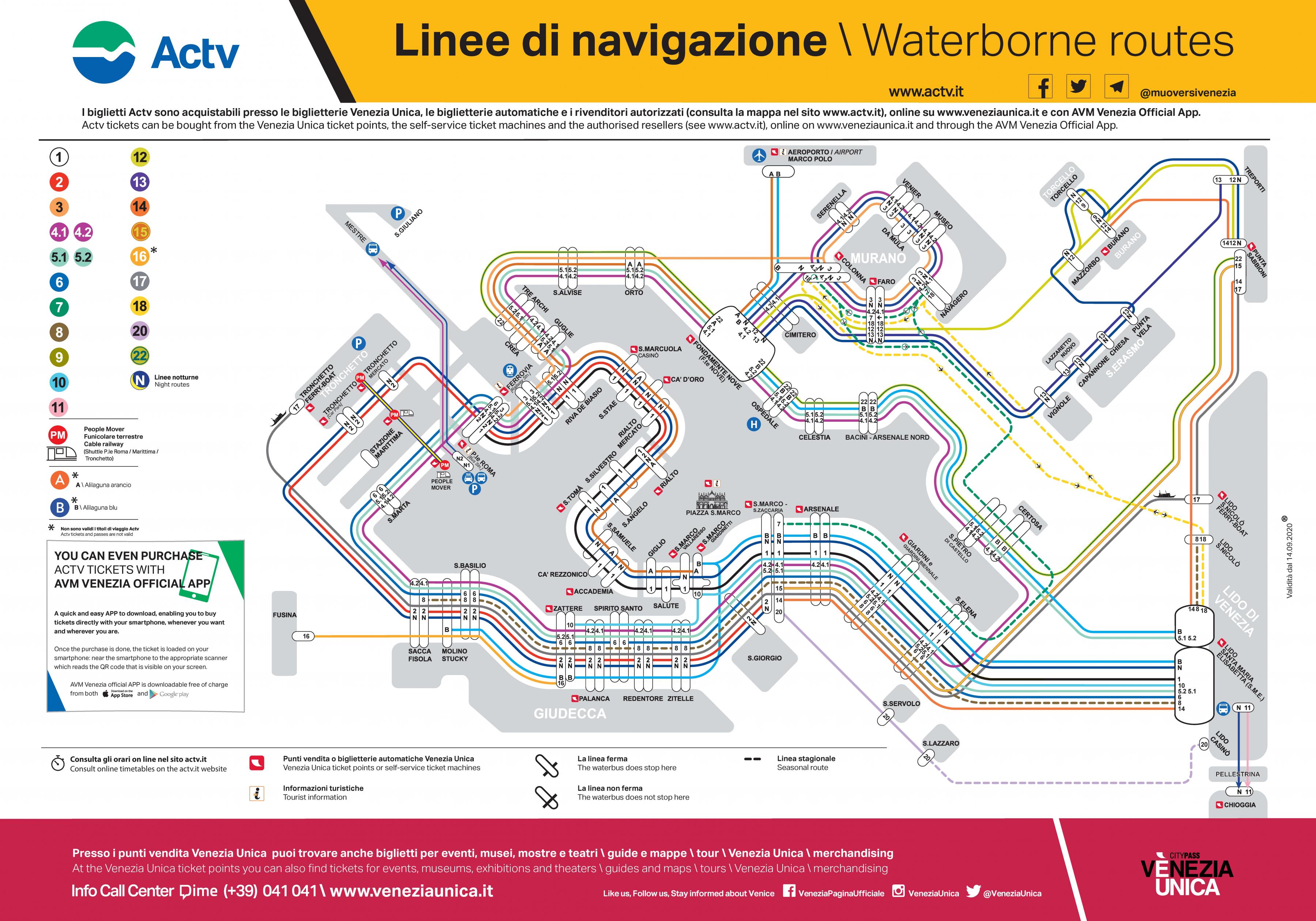 Venise Plan Du Bateau Bateau Carte De Venise Italie