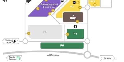 Carte de l'aéroport Vce