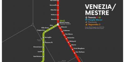 Carte de Venise tram